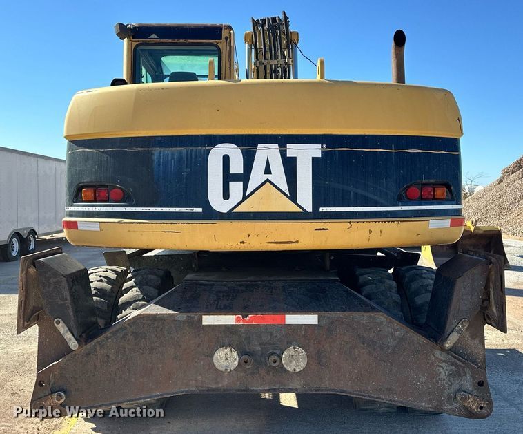 image for item EJ5059 2005 Caterpillar  M313C wheeled excavator