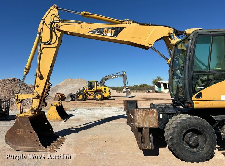 image for item EJ5059 2005 Caterpillar  M313C wheeled excavator