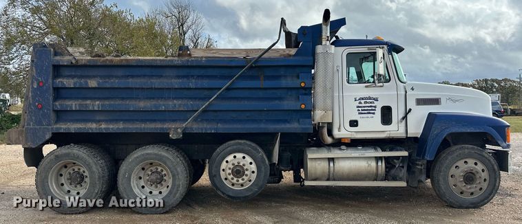 image for item EJ5080 1998 Mack CH600GK dump truck