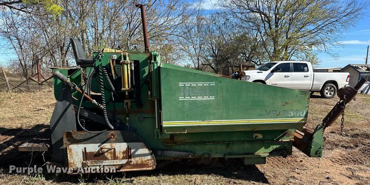 image for item EJ5095 1998 Neal HP-9500 paver