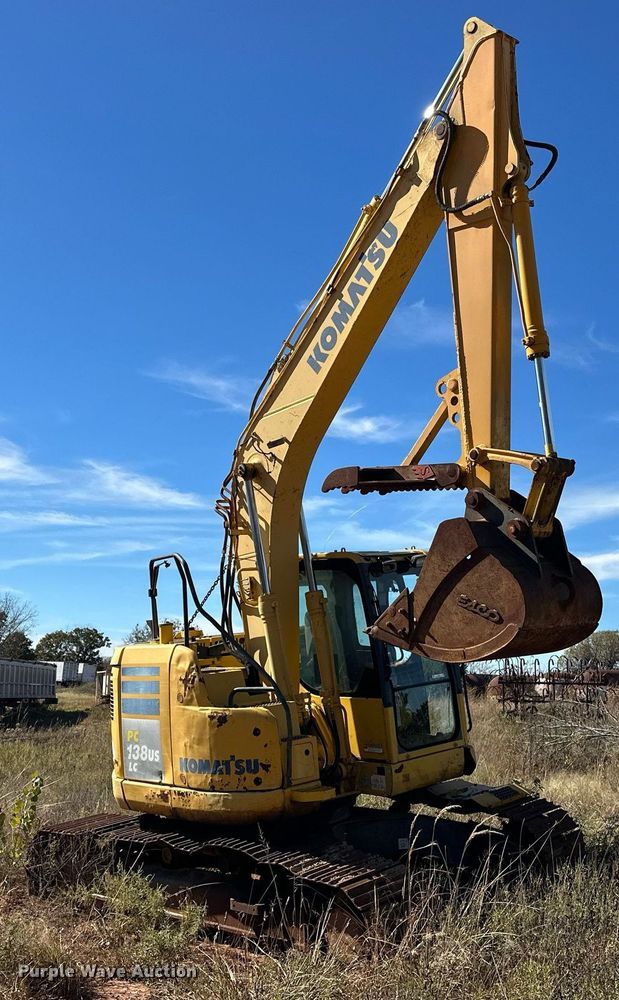 image for item EJ5097 2015 Komatsu PC138USLC-10 excavator
