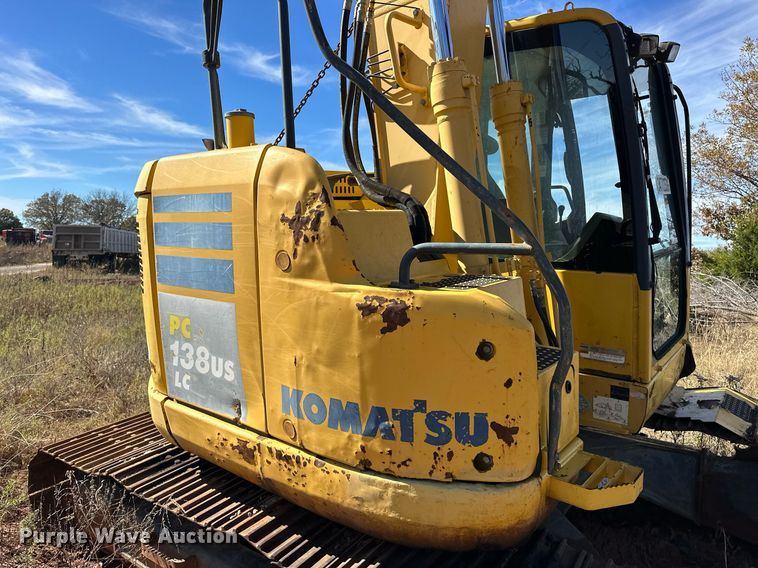 image for item EJ5097 2015 Komatsu PC138USLC-10 excavator