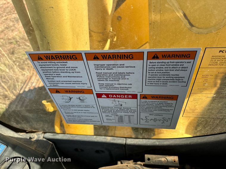 image for item EJ5097 2015 Komatsu PC138USLC-10 excavator