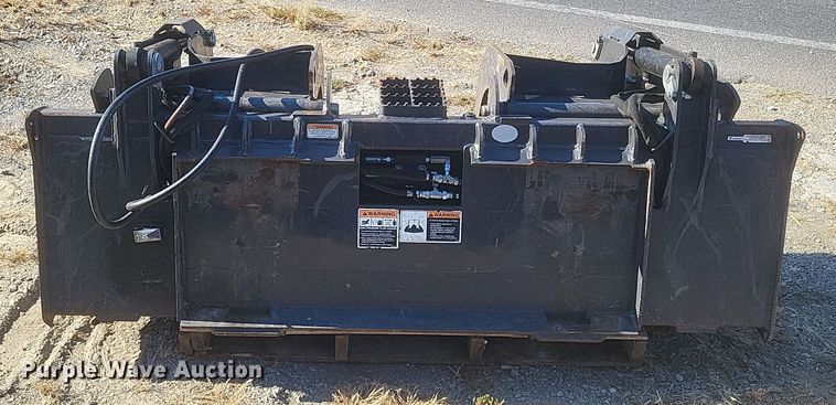 image for item EJ8072 Paladin  skid steer grapple bucket