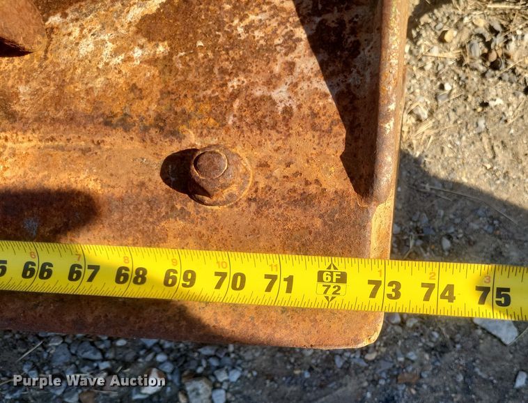 image for item EJ8072 Paladin  skid steer grapple bucket