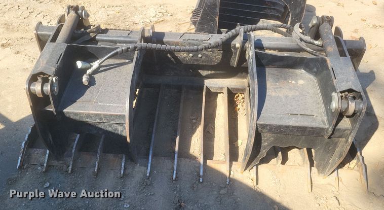 image for item EJ8079 Paladin  skid steer rock grapple bucket