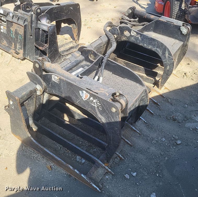 image for item EJ8079 Paladin  skid steer rock grapple bucket