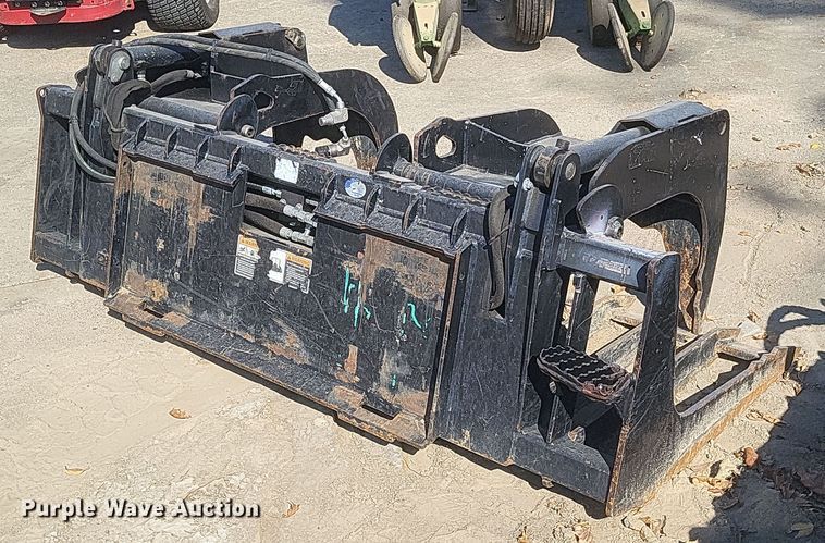 image for item EJ8080 Paladin  skid steer rock grapple bucket