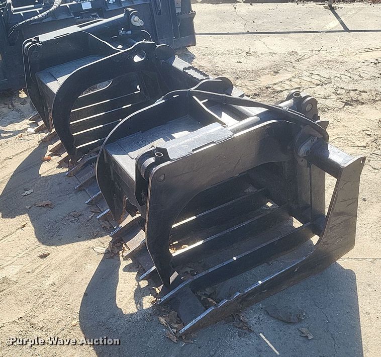 image for item EJ8080 Paladin  skid steer rock grapple bucket