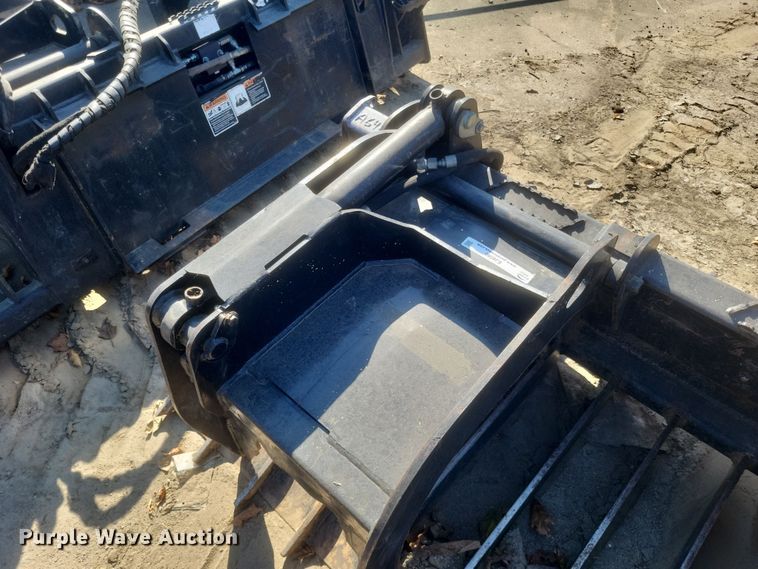 image for item EJ8080 Paladin  skid steer rock grapple bucket