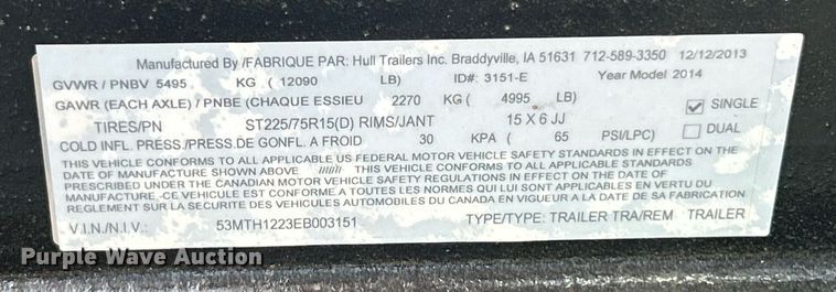 image for item EK3642 Libby MEP007B generator