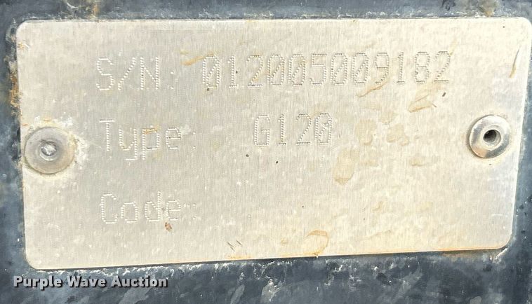 image for item EK3659 2005 Ingersoll Rand G120 generator