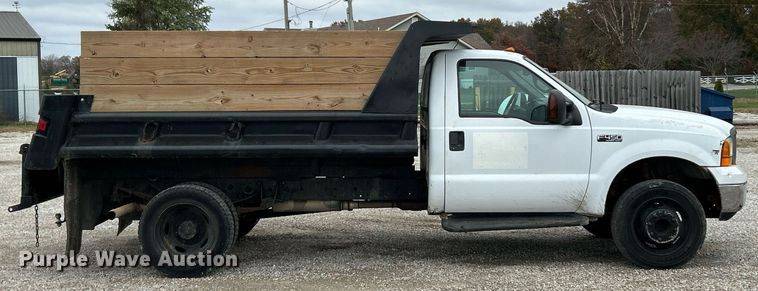 image for item EK3686 1999 Ford F450 Super Duty XL dump truck