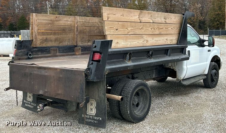 image for item EK3686 1999 Ford F450 Super Duty XL dump truck