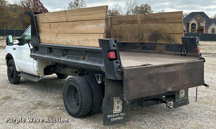 image for item EK3686 1999 Ford F450 Super Duty XL dump truck