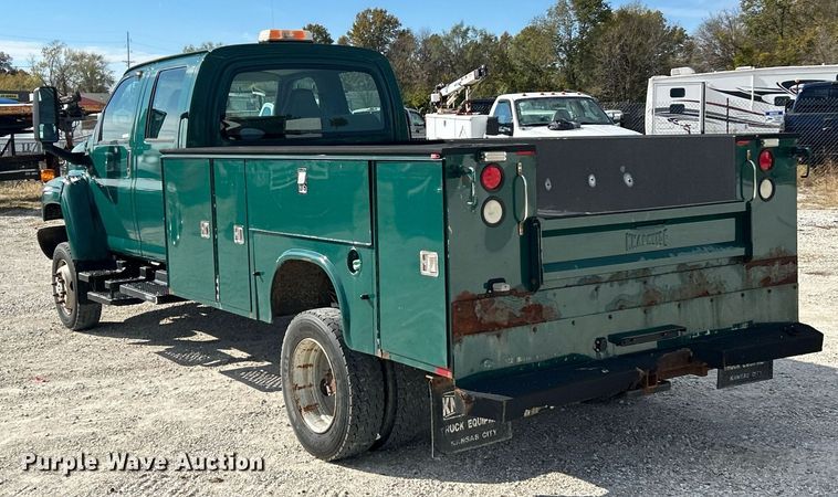 image for item EK3695 2008 GMC C4500 Crew Cab utility / service truck