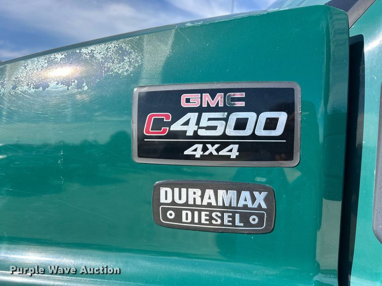 image for item EK3695 2008 GMC C4500 Crew Cab utility / service truck