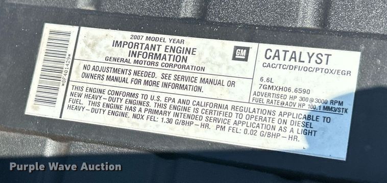 image for item EK3695 2008 GMC C4500 Crew Cab utility / service truck