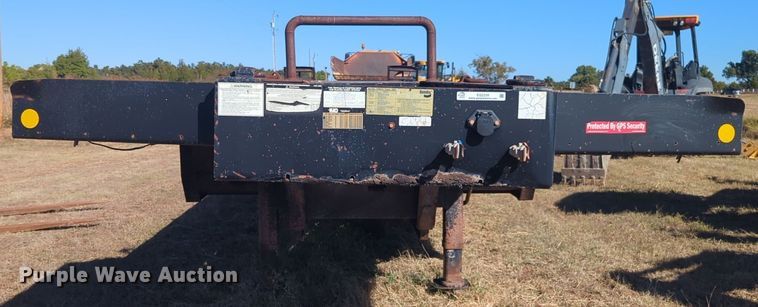 image for item EQ2339 2014 HaulAss LB35-T drop deck equipment trailer