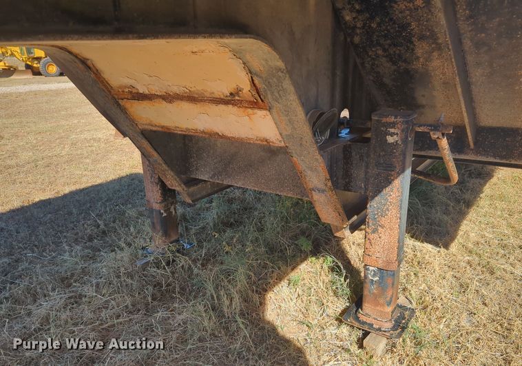 image for item EQ2339 2014 HaulAss LB35-T drop deck equipment trailer