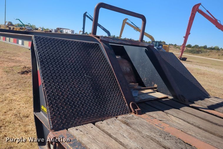 image for item EQ2339 2014 HaulAss LB35-T drop deck equipment trailer