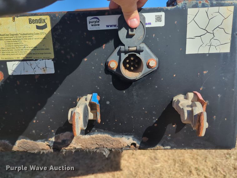 image for item EQ2339 2014 HaulAss LB35-T drop deck equipment trailer