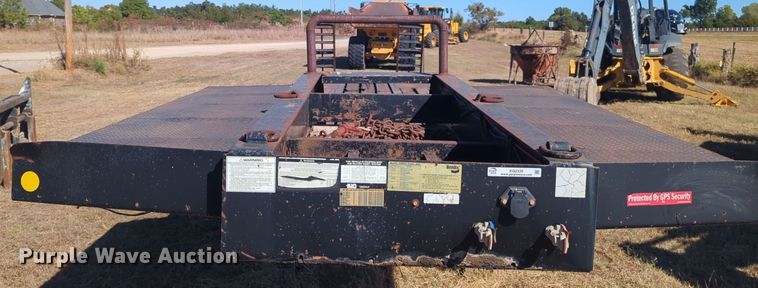 image for item EQ2339 2014 HaulAss LB35-T drop deck equipment trailer