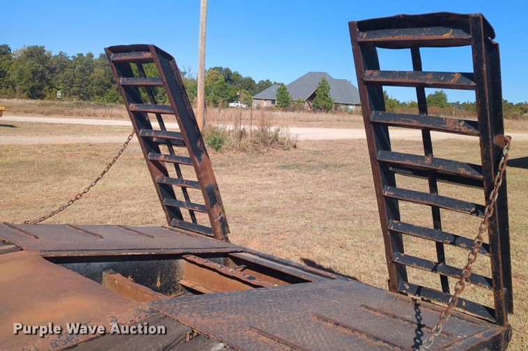 image for item EQ2339 2014 HaulAss LB35-T drop deck equipment trailer