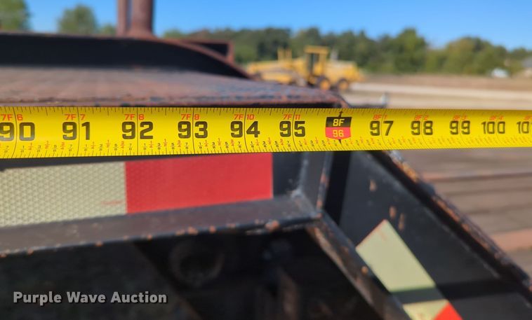 image for item EQ2339 2014 HaulAss LB35-T drop deck equipment trailer