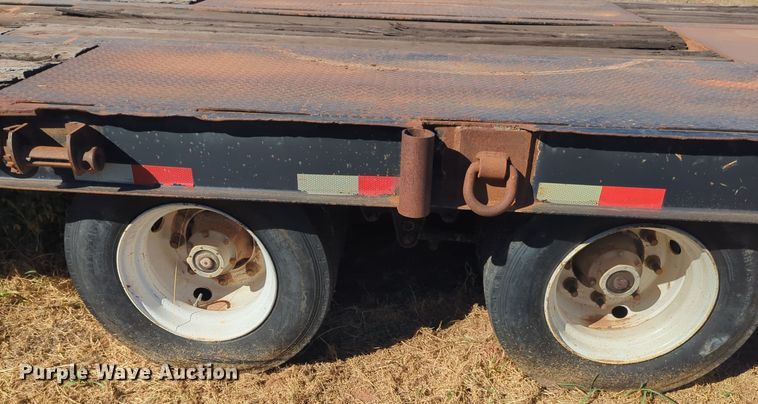 image for item EQ2339 2014 HaulAss LB35-T drop deck equipment trailer