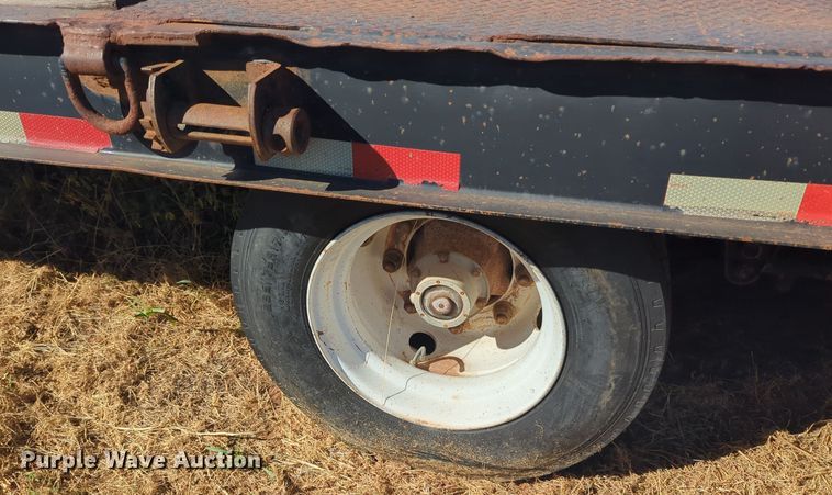 image for item EQ2339 2014 HaulAss LB35-T drop deck equipment trailer
