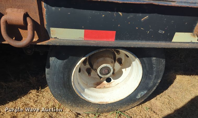 image for item EQ2339 2014 HaulAss LB35-T drop deck equipment trailer