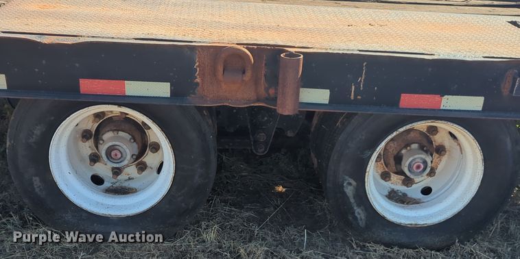 image for item EQ2339 2014 HaulAss LB35-T drop deck equipment trailer