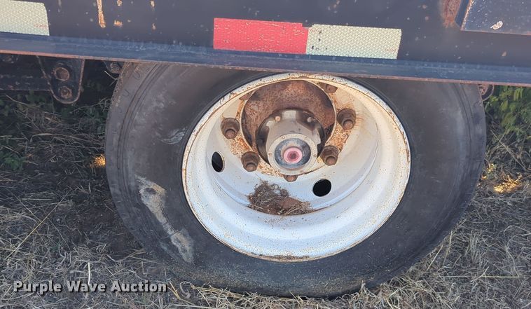 image for item EQ2339 2014 HaulAss LB35-T drop deck equipment trailer