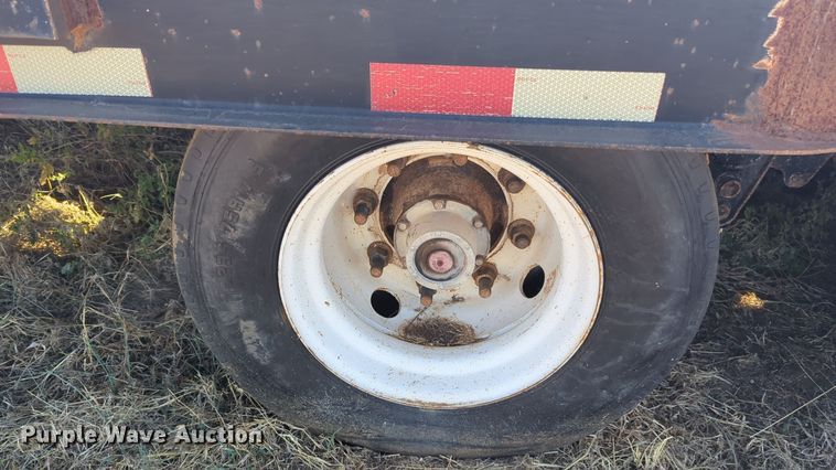 image for item EQ2339 2014 HaulAss LB35-T drop deck equipment trailer