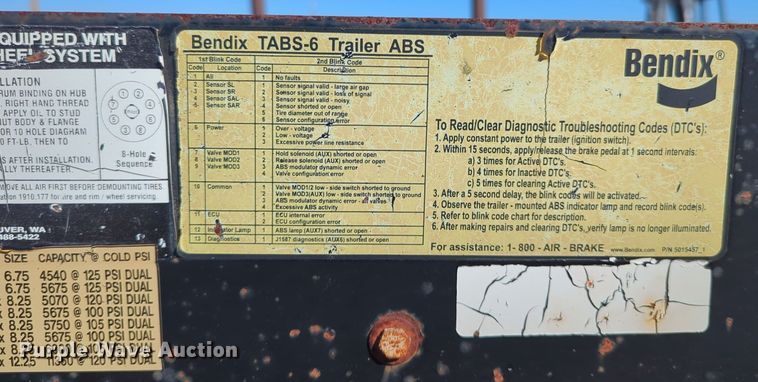 image for item EQ2339 2014 HaulAss LB35-T drop deck equipment trailer