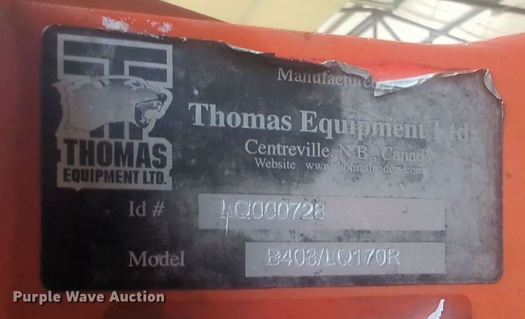 image for item EQ2448 Thomas B403/LQ170R skid steer loader