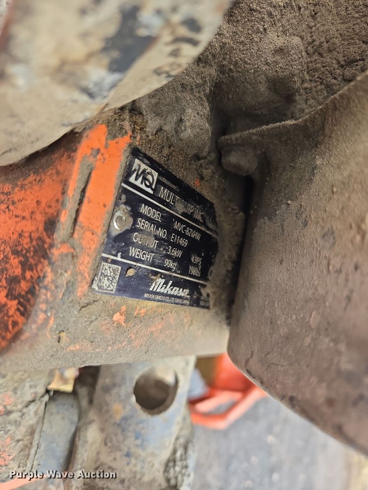 image for item ER5005 Mikasa MVC-82VHW plate compactor