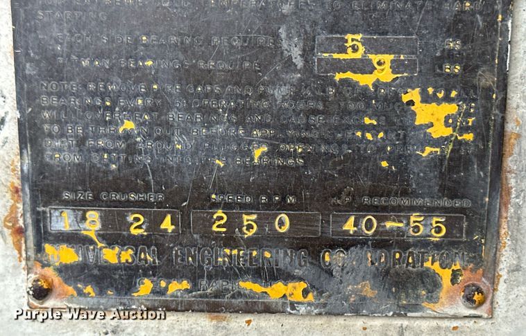 image for item ER8188 Universal crushing plant