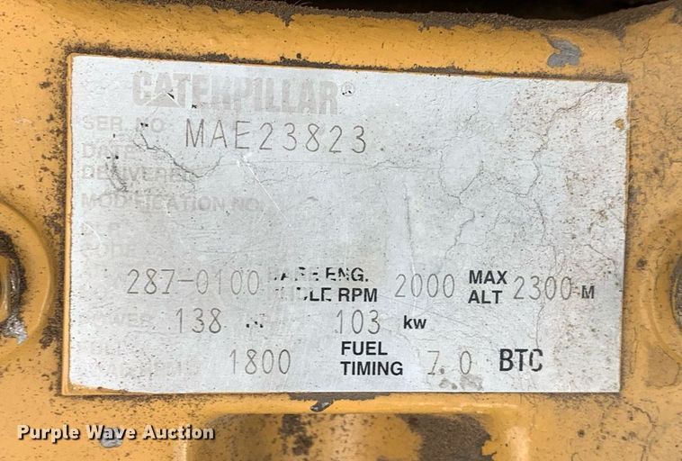 image for item JT9672 2005 Caterpillar  320C L excavator