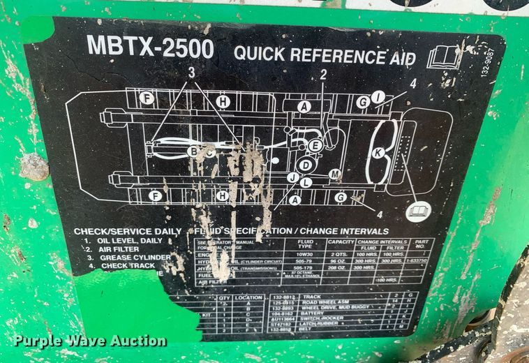 image for item JT9703 Toro MBTX-2500 concrete buggy 