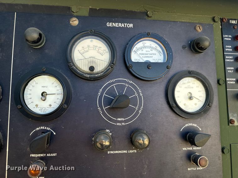 image for item MS9865 1983 Fermont MEP-006A generator