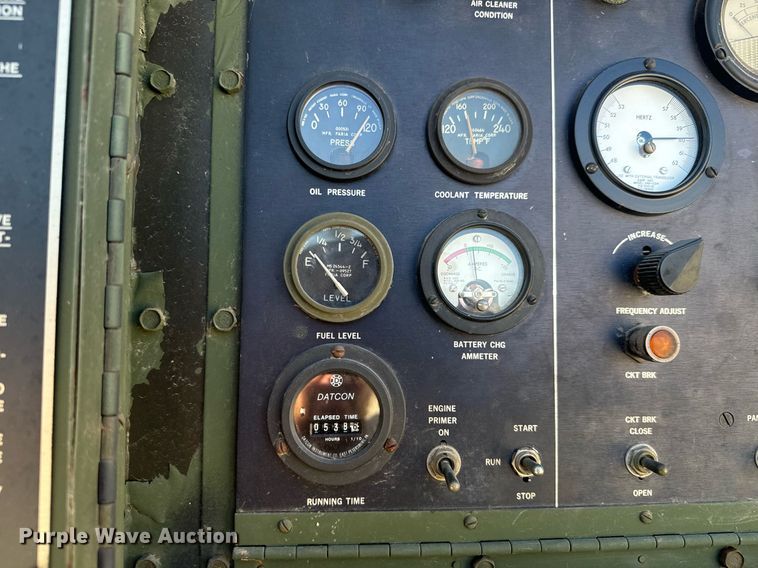 image for item MS9865 1983 Fermont MEP-006A generator