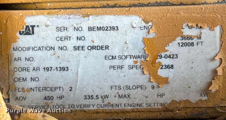 image for item MS9871 Caterpillar  C15 power unit
