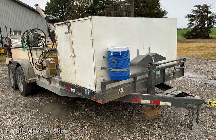 image for item MS9940 2003 PJ CF202 curb equipment trailer