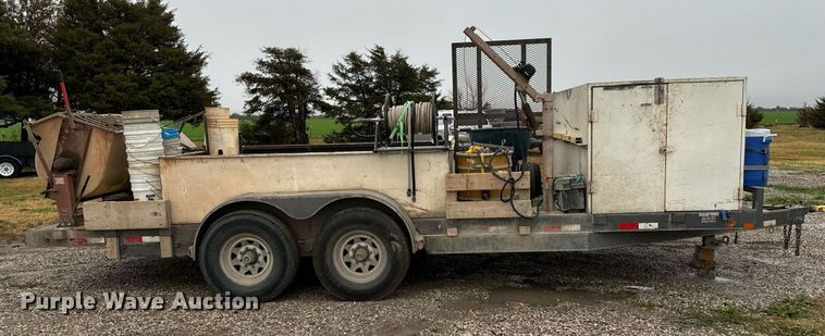 image for item MS9940 2003 PJ CF202 curb equipment trailer