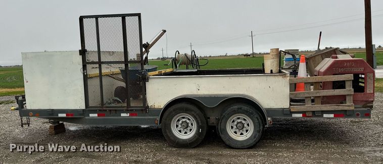 image for item MS9940 2003 PJ CF202 curb equipment trailer