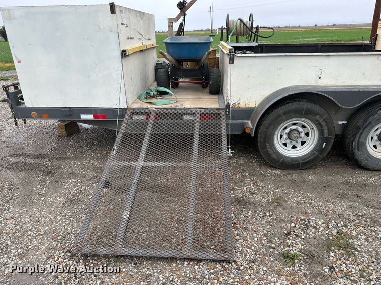 image for item MS9940 2003 PJ CF202 curb equipment trailer