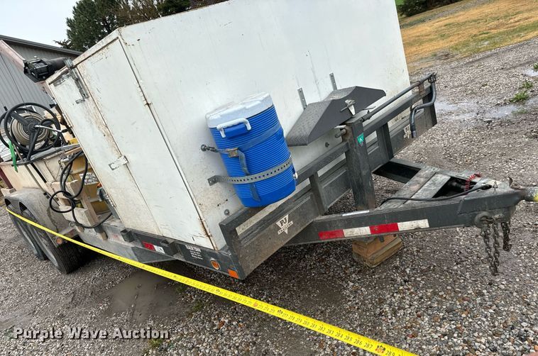 image for item MS9940 2003 PJ CF202 curb equipment trailer