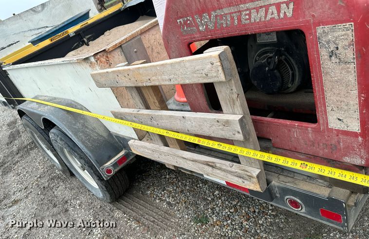image for item MS9940 2003 PJ CF202 curb equipment trailer
